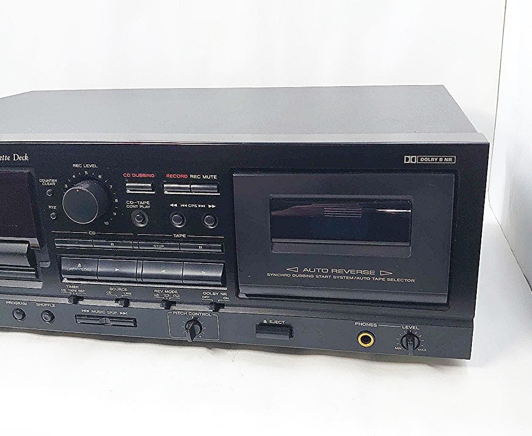 【TEAC】 AD-500｜CDプレーヤー＋カセットデッキ｜一体型｜リモコン付属