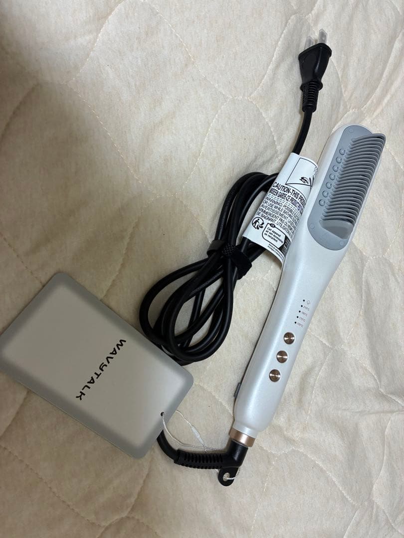 WAVYTALK ヘアアイロン ホワイト