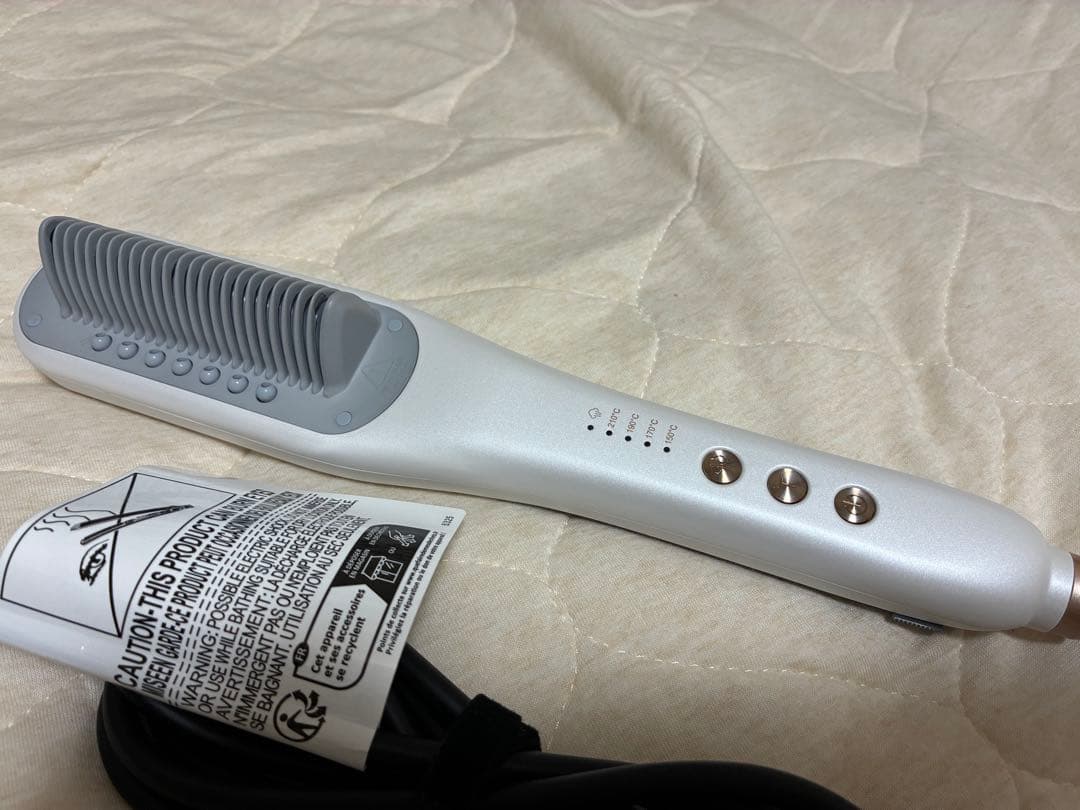 WAVYTALK ヘアアイロン ホワイト