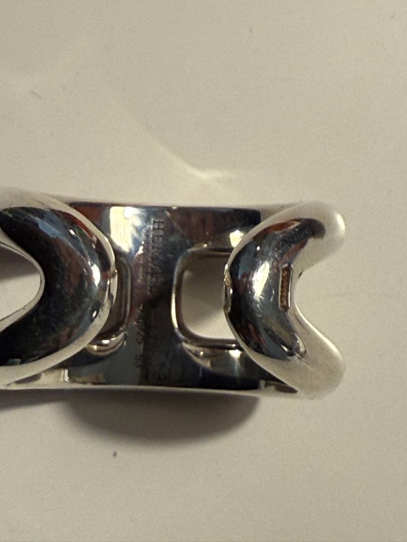 【美品】 エルメス オスモズ 53 リング シルバー925