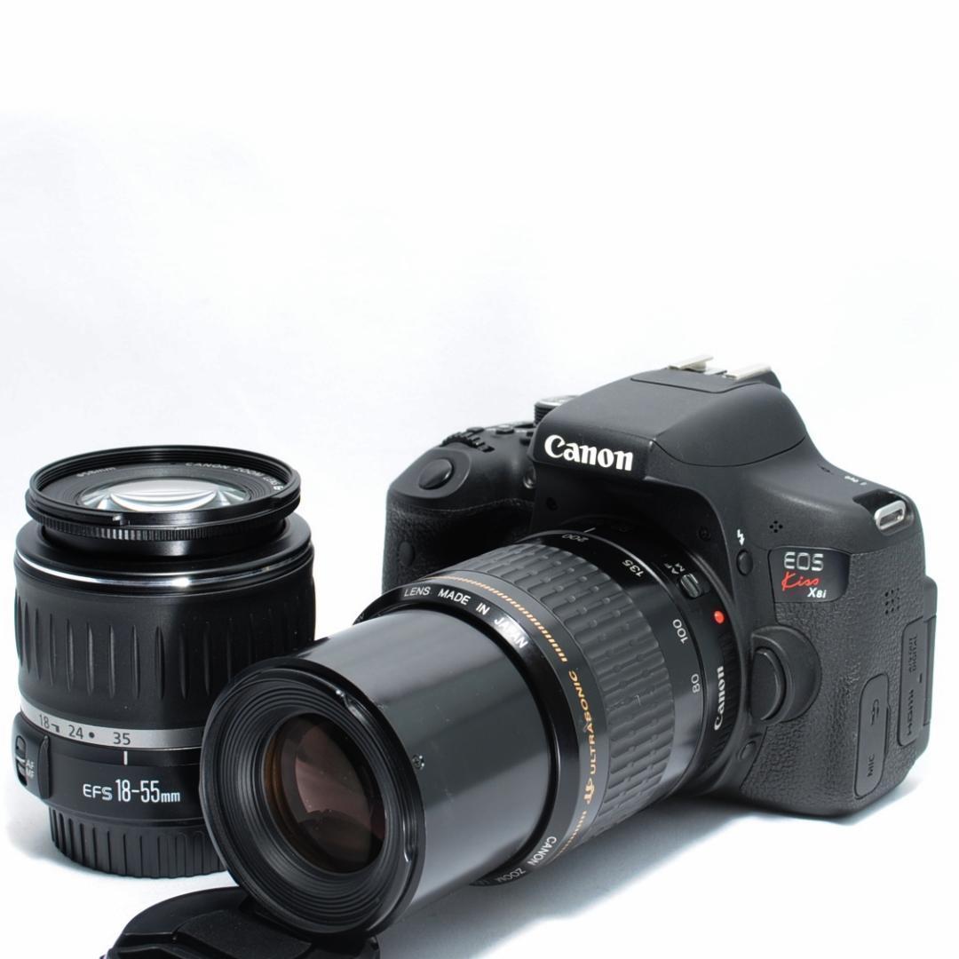 風景も家族写真も綺麗に❗️Canon Kiss X8i✨Wi-Fiでスマホに転送