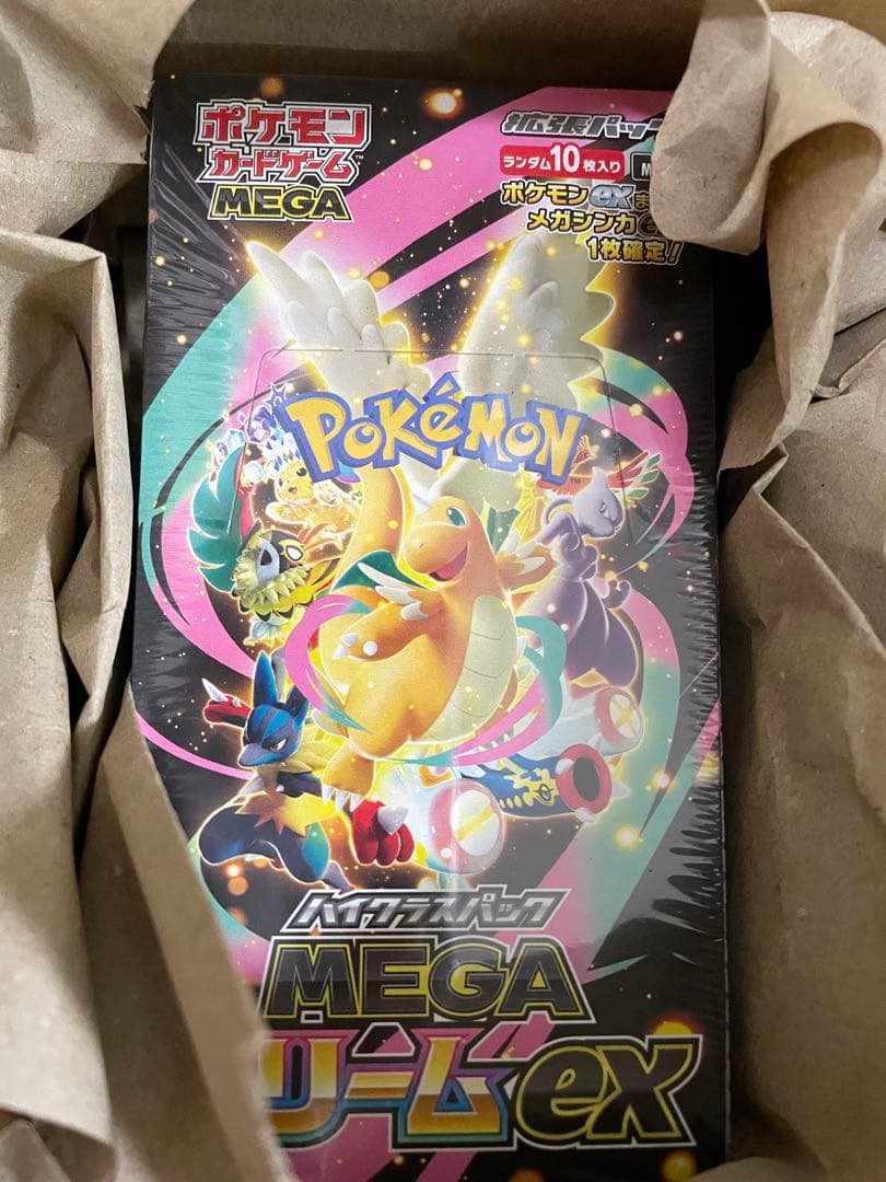 ポケセン購入 ポケモンカードゲーム メガドリームex 1BOX シュリンク付き
