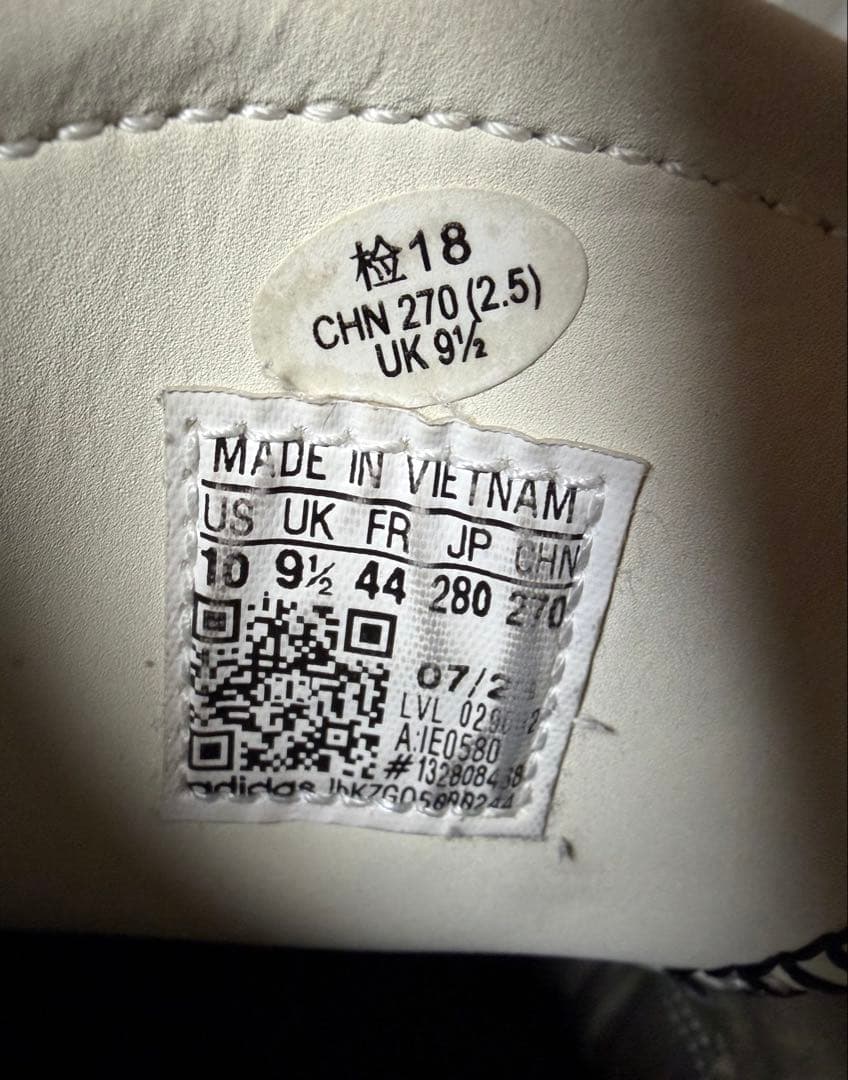 靴 adidas WB Samba Pony 28cm