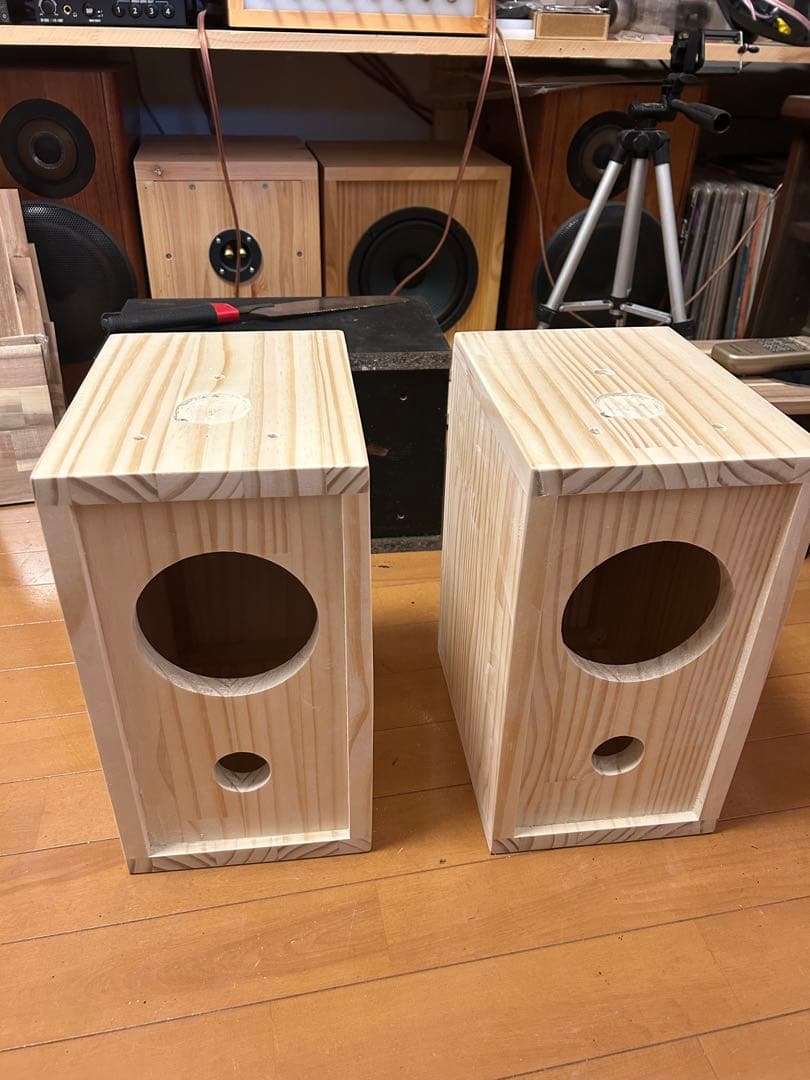 自作スピーカー 2WAYバスレフ型