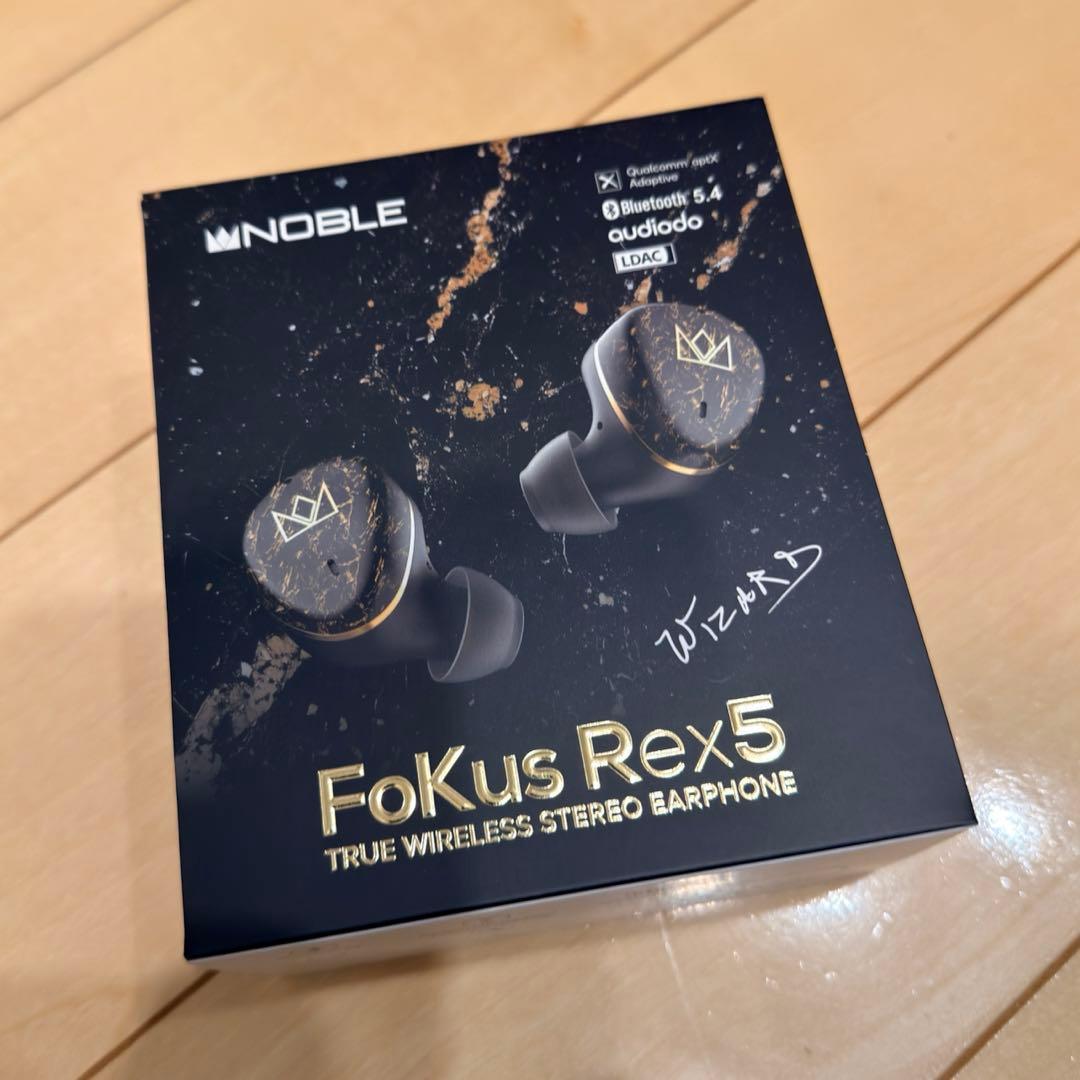 イヤホン Noble FoKus Rex5 Black
