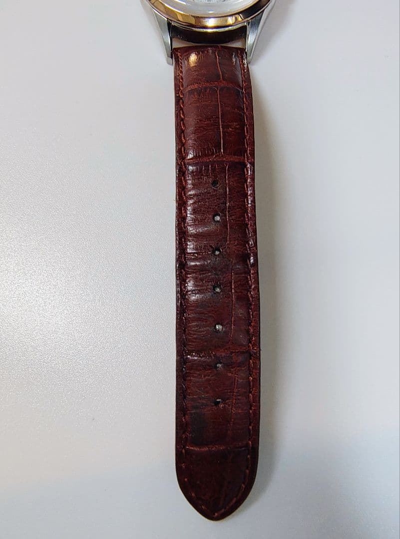 CITIZEN 腕時計レザー/SLV/B690-S117526　エコドライブ