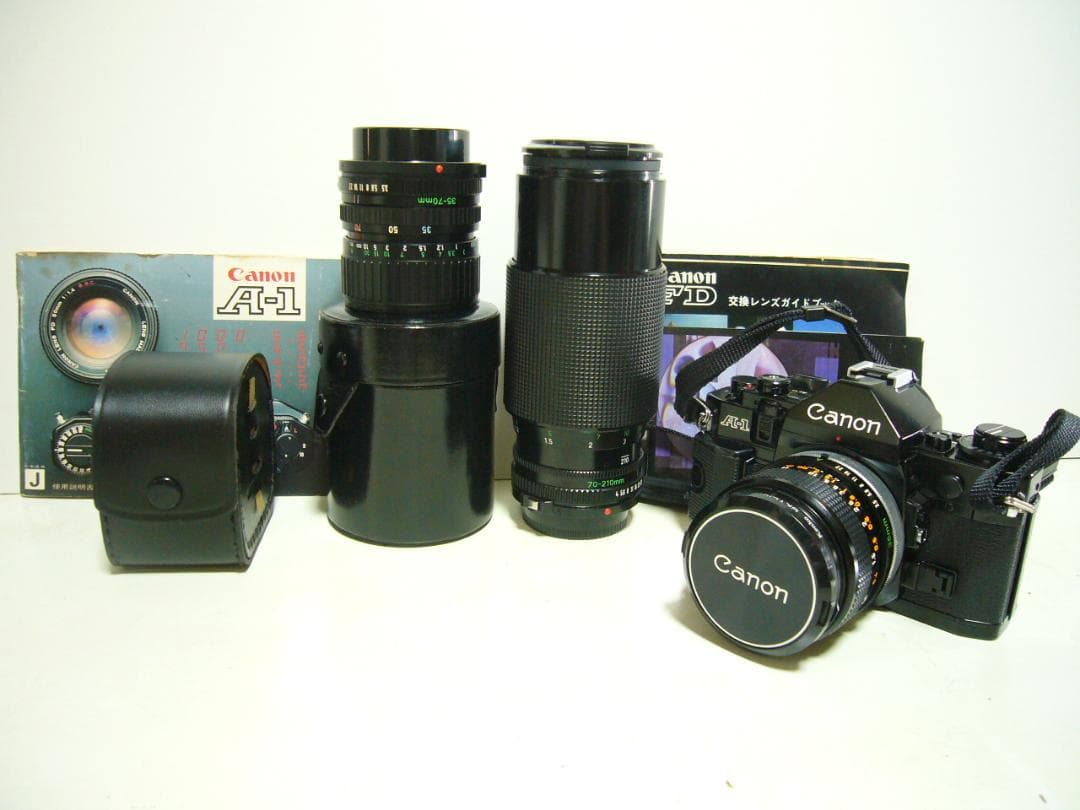 キャノン 一眼レフ フィルムカメラ A-1 本体 レンズ