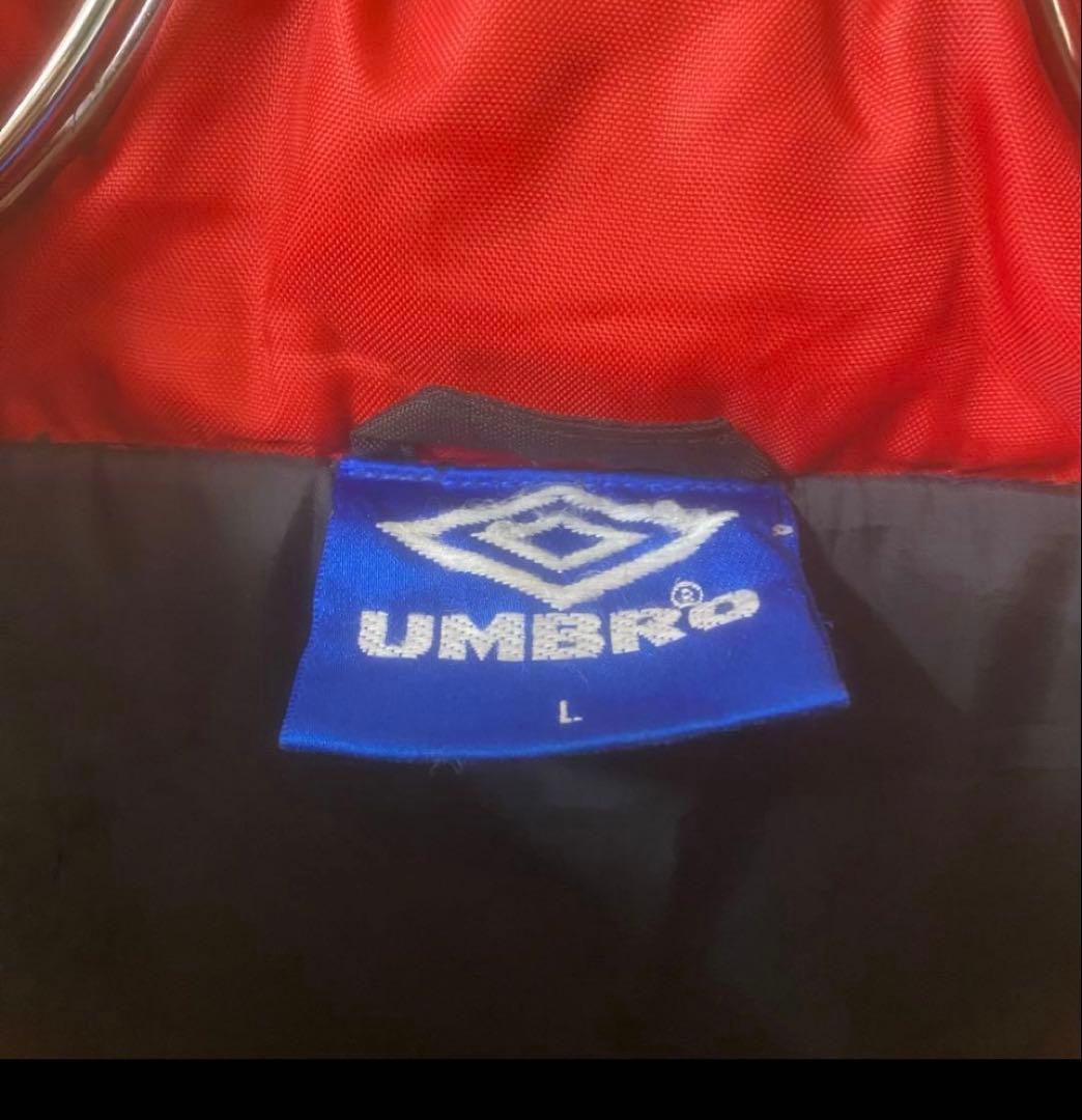 早い者勝ち　SHARPマンチェスターユナイテッド　ジャケット　UMBRO刺繍　黒