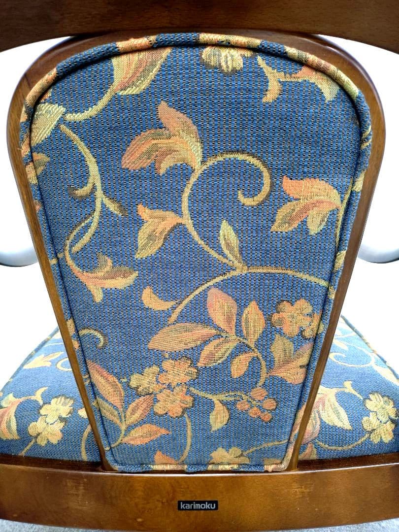 ヴィンテージ カリモク コロニアル アームチェア オールドカリモク ①