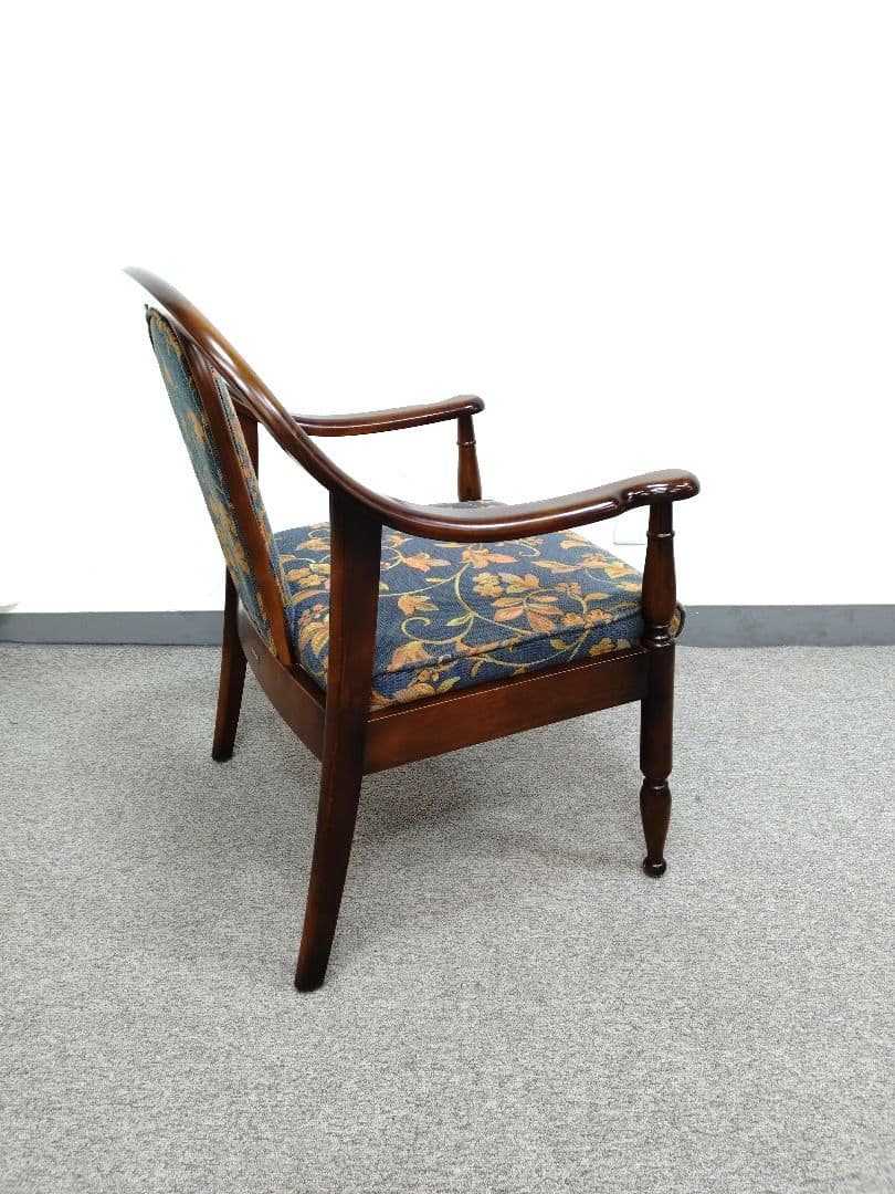 ヴィンテージ カリモク コロニアル アームチェア オールドカリモク ①