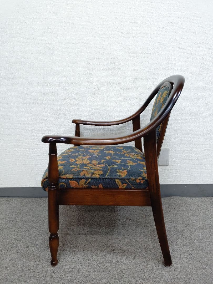 ヴィンテージ カリモク コロニアル アームチェア オールドカリモク ①