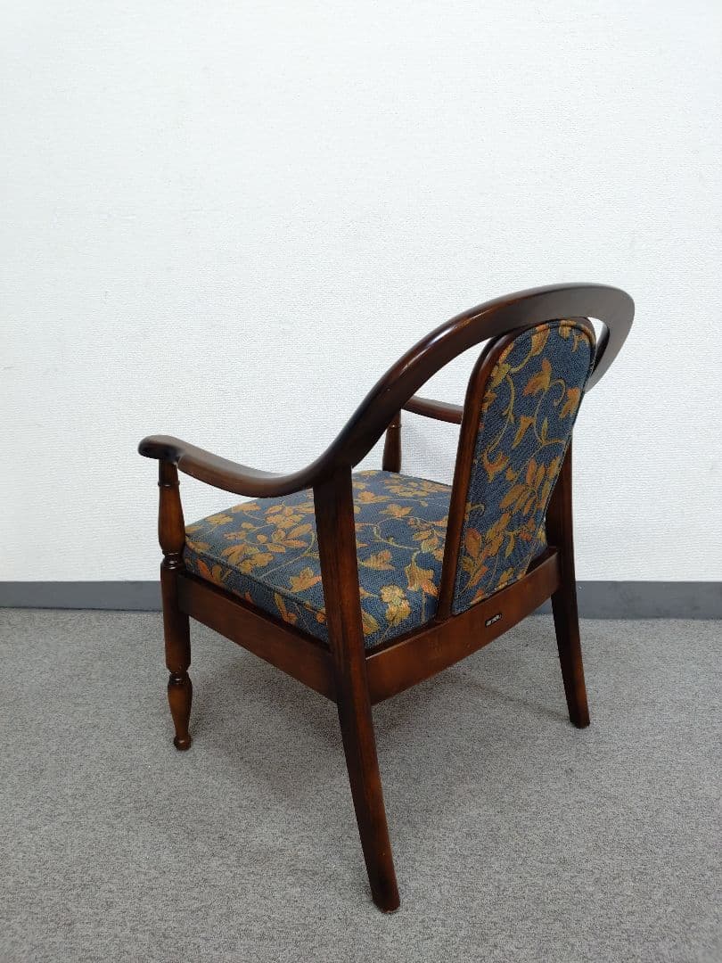 ヴィンテージ カリモク コロニアル アームチェア オールドカリモク ①