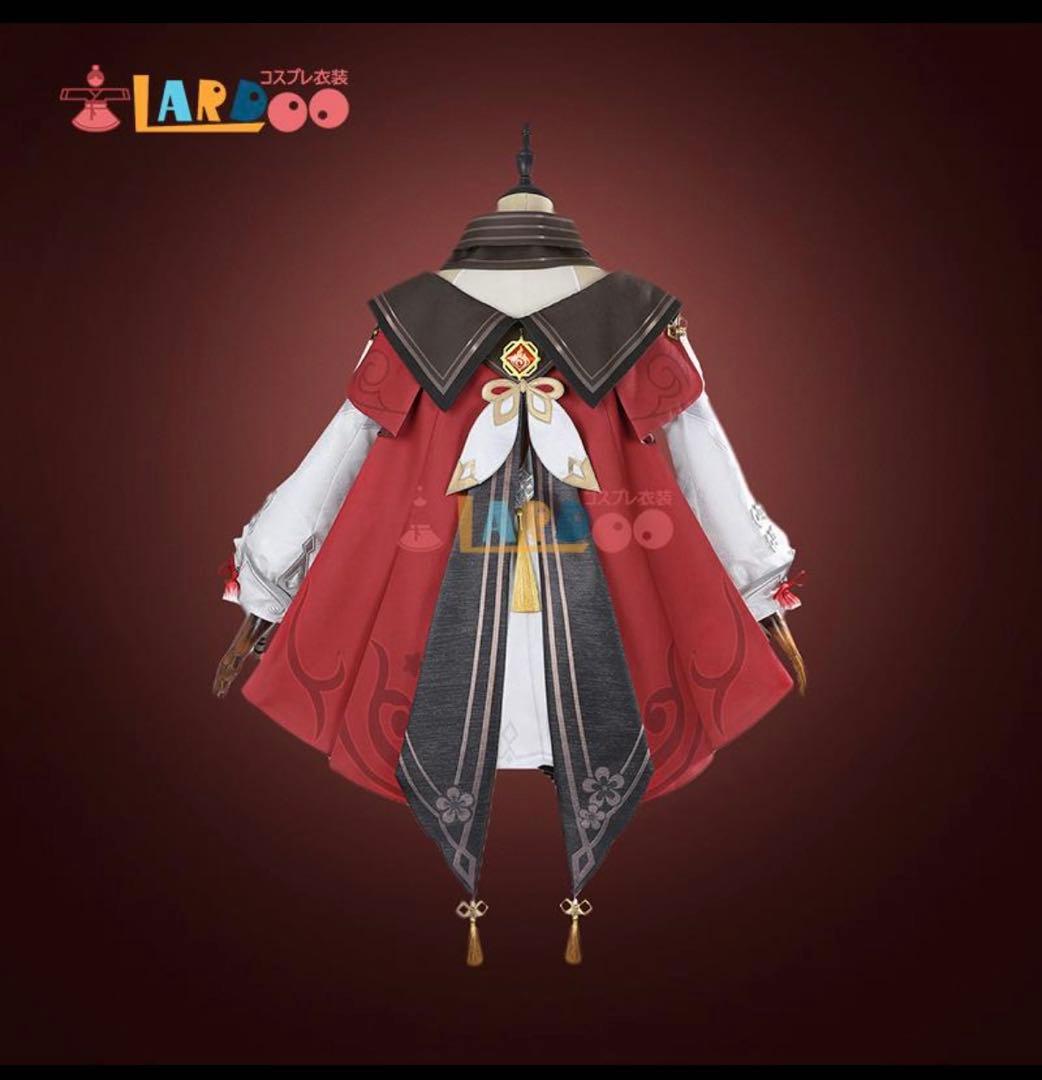 原神 胡桃 残雪に咲く紅 海灯祭 コスプレ衣装