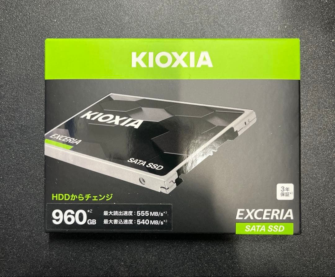 KIOXIA 内蔵 SSD 960GB 2.5インチ SSD-CK960S/N