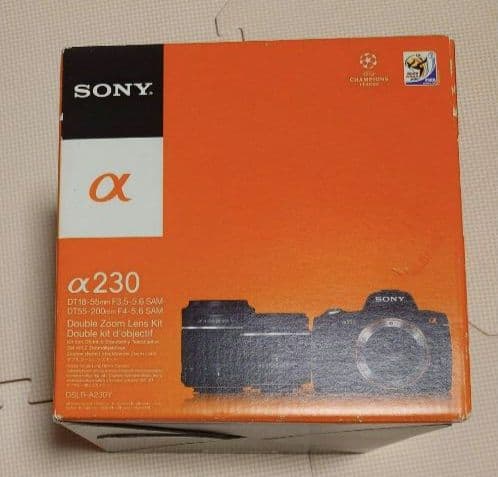 ソニー SONY α230 望遠ダブルズームレンズセット