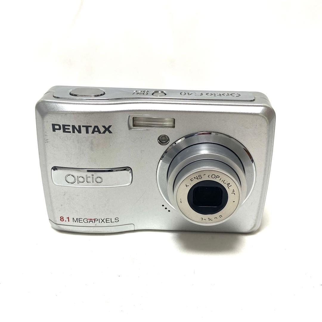 PENTAX Optio E40 コンパクトデジタルカメラ 動作品