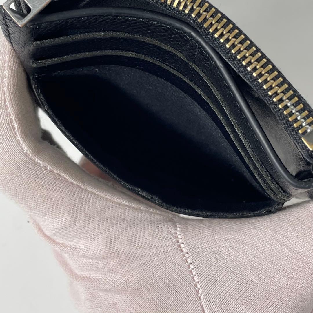 ✨️付属品✨️ マルジェラ マネークリップ シボ革 レザー 4ステッチ 黒