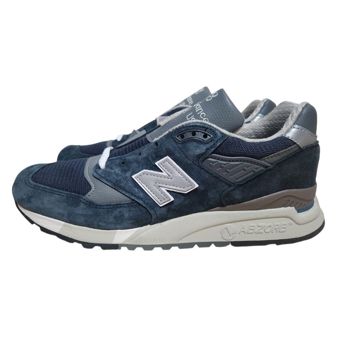 【未使用✨️27㎝】New Balance U998NV ネイビー USA製