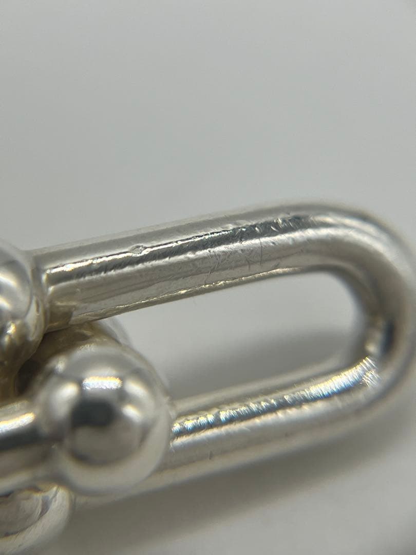 ティファニー TIFFANY ハードウェア ラージリンク ブレスレット Lサイズ