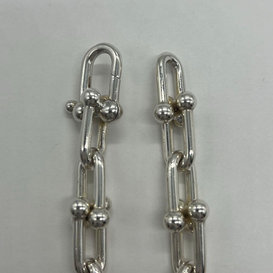 ティファニー TIFFANY ハードウェア ラージリンク ブレスレット Lサイズ