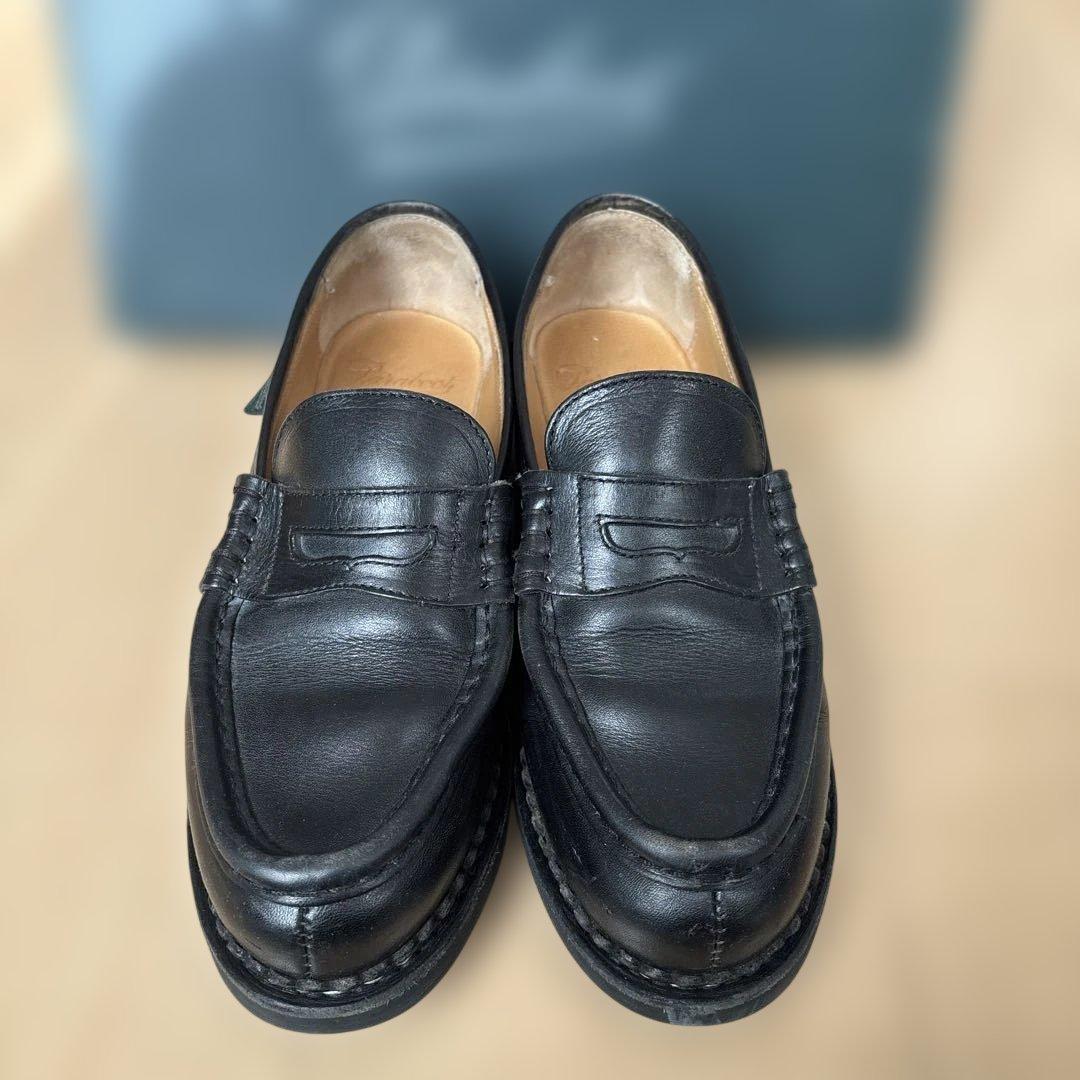 パラブーツ　オルセー　ブラック　3.5サイズ