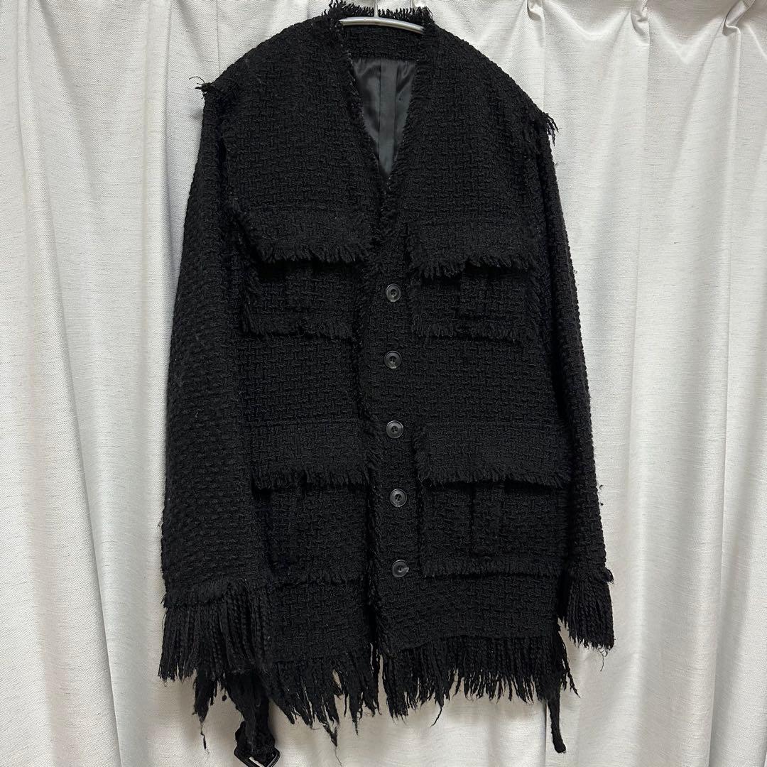 専用perverze パーバーズ クラッシュツイードジャケット