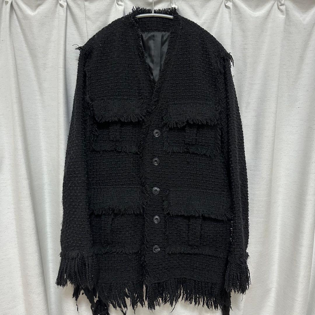 専用perverze パーバーズ クラッシュツイードジャケット