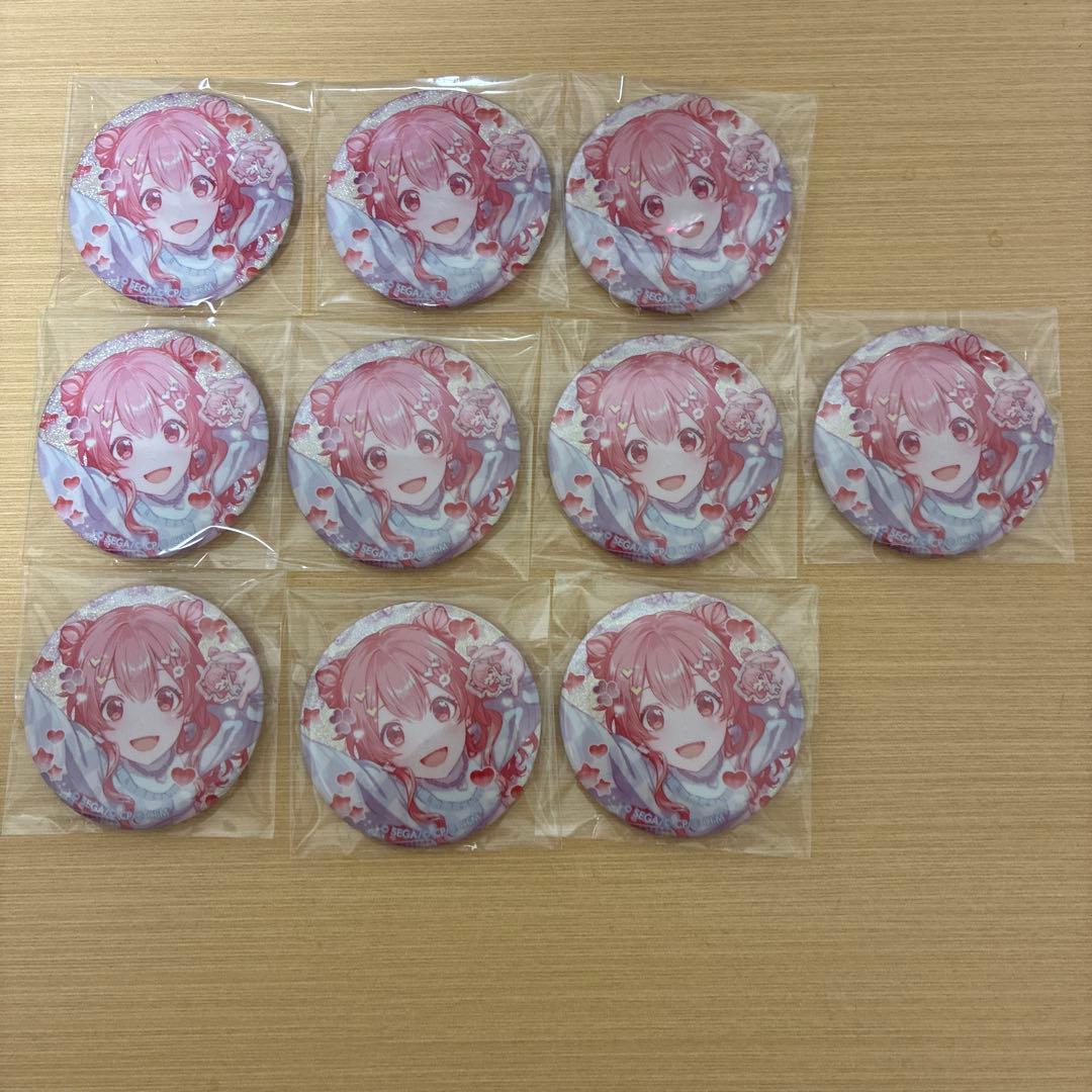 プロセカ 桃井愛莉 グリッター缶バッジ 46B