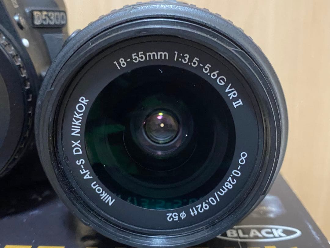 中古品 NIKON D5300 18-55 VRII kit(BRACK)