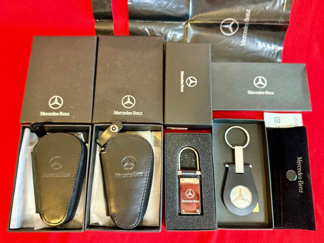 s*e様 未使用 ★☆ メルセデス・ベンツ キーホルダー キーリング キーケース