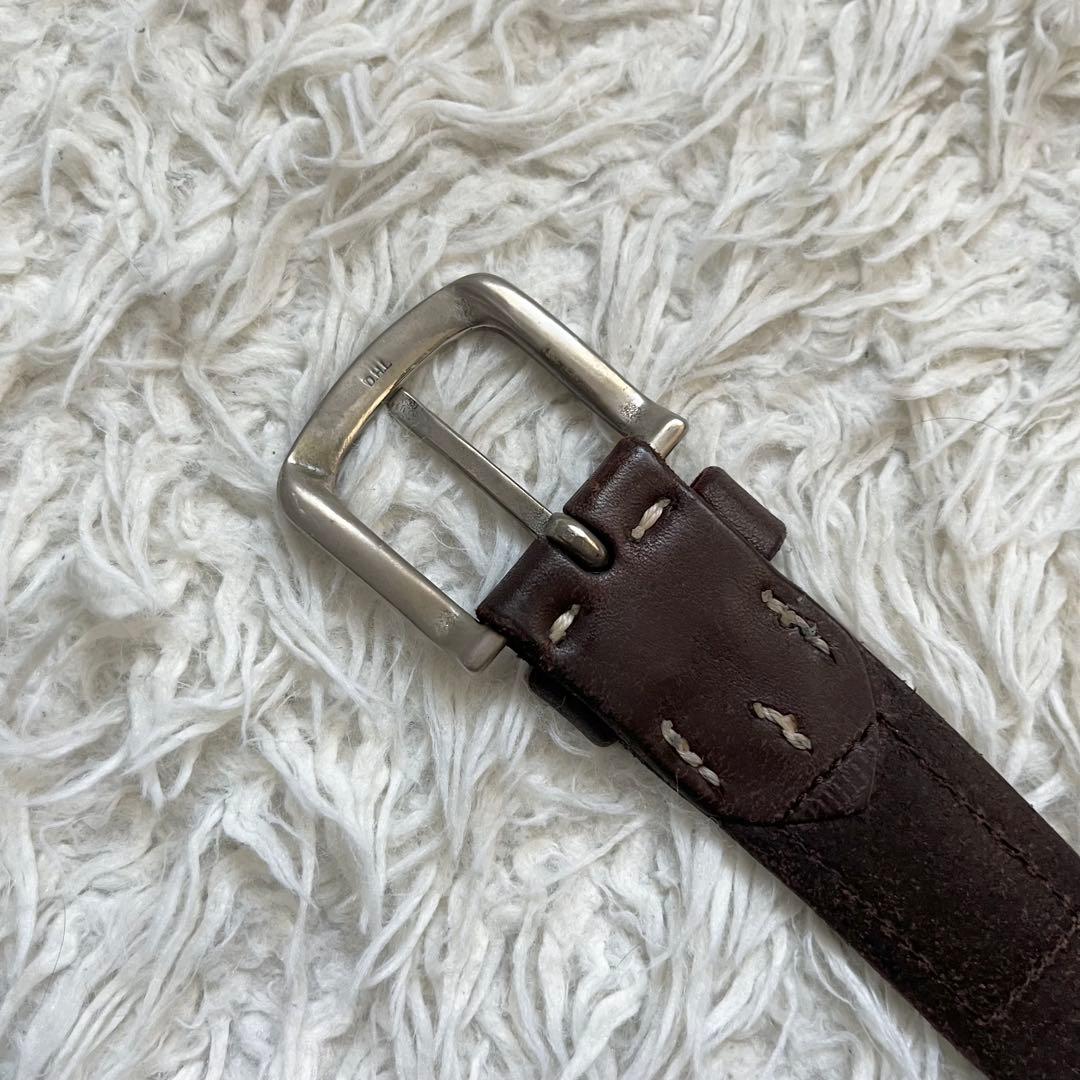 良品　ヴィンテージ ワークス　レザーベルト　ブラウンDH5649 108523