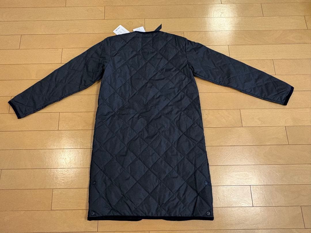 新品　TION タイオン　CITY LINE キルティングダウンジャケット　黒S