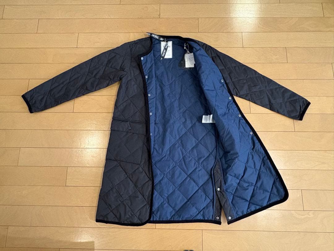 新品　TION タイオン　CITY LINE キルティングダウンジャケット　黒S