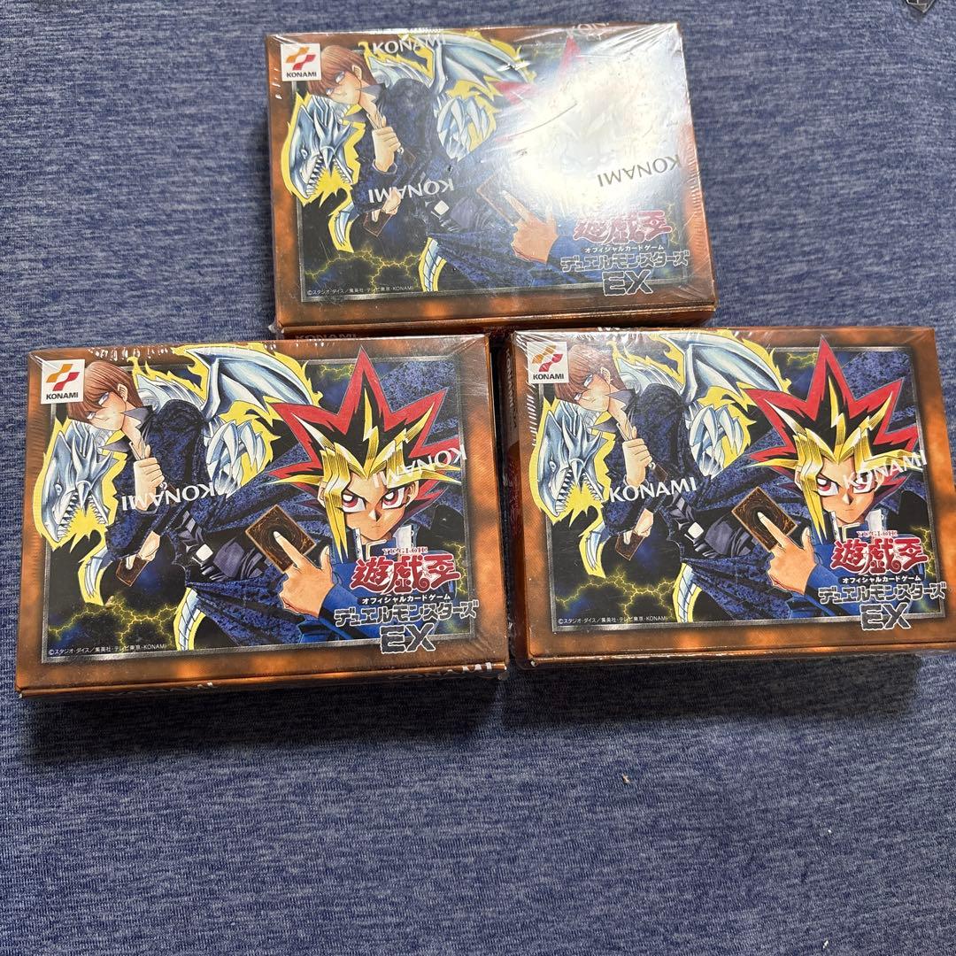 遊戯王　デュエルモンスターズ EX 復刻版　シュリンク付き　新品未開封　3個