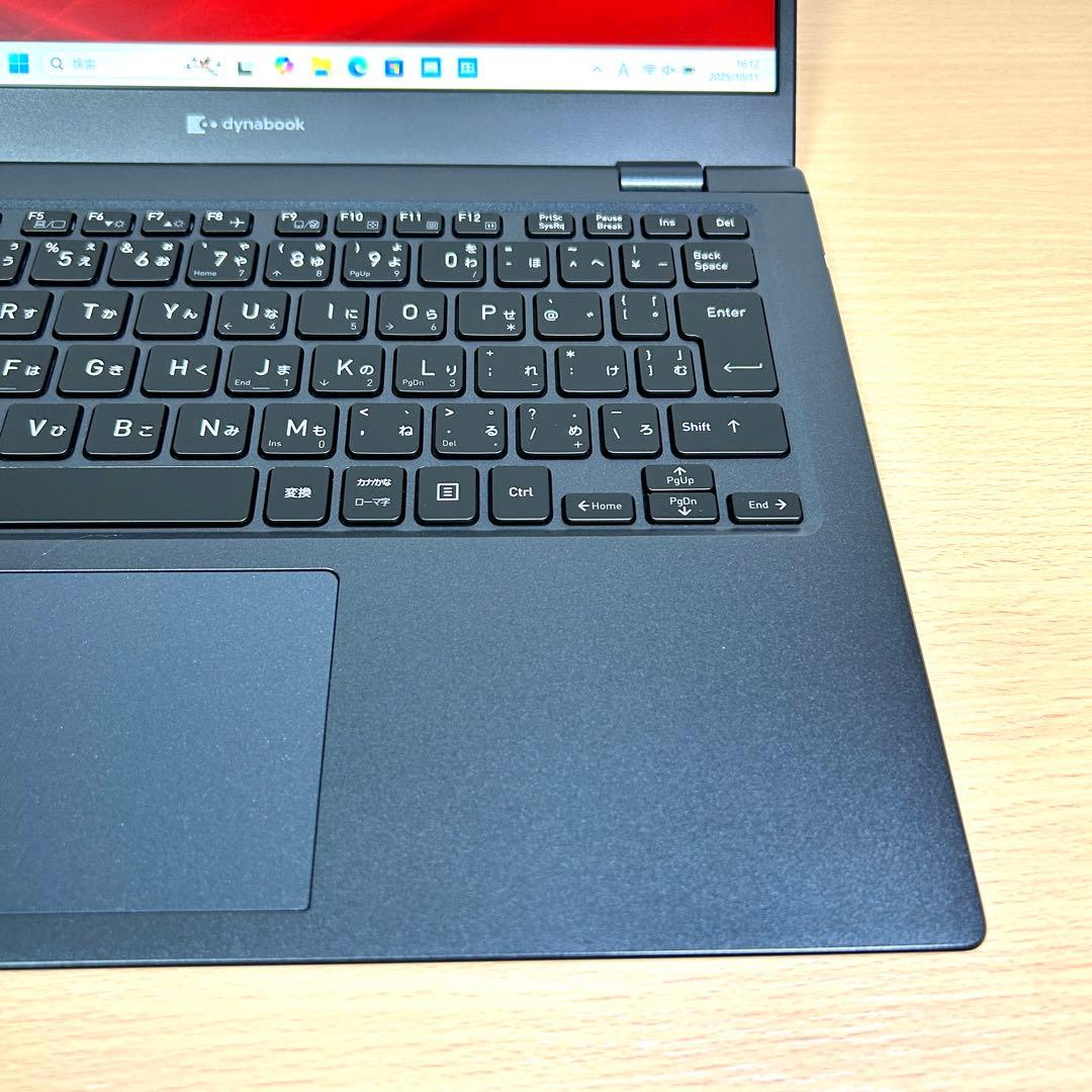 美品 東芝 dynabook GA83/XW 16GB 512GB Ryzen5