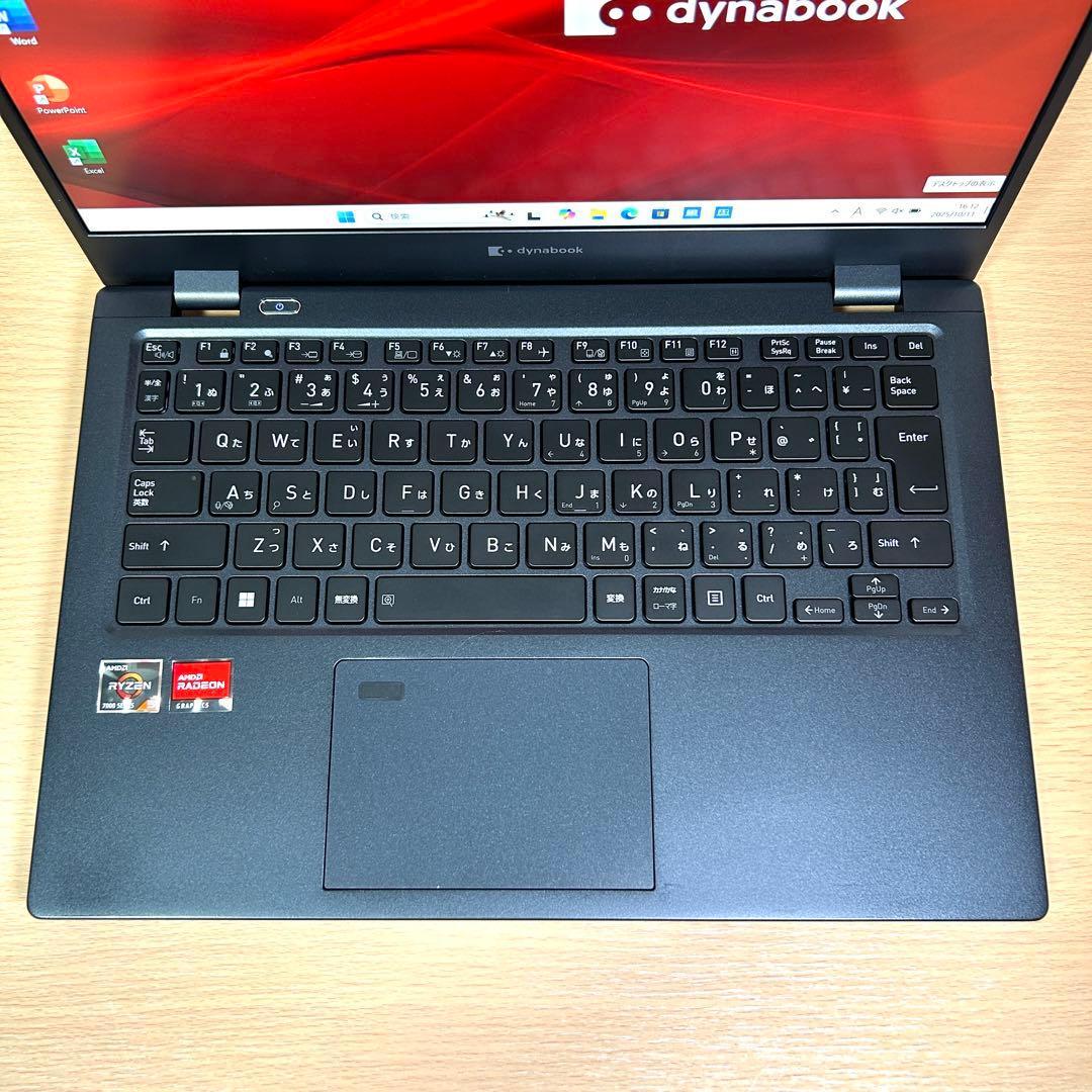美品 東芝 dynabook GA83/XW 16GB 512GB Ryzen5