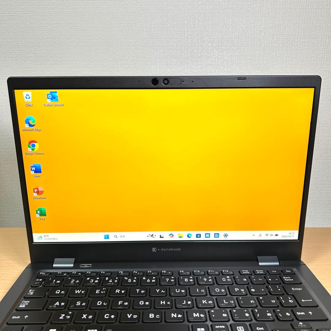 美品 東芝 dynabook GA83/XW 16GB 512GB Ryzen5