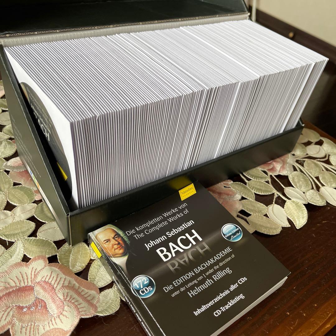 バッハ 全作品集 172CD ブックレット付き