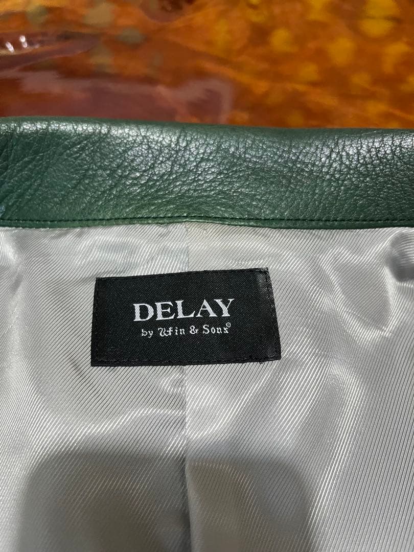 DELAYディレイ バイ ウィン アンド サンズ ディアスキン レザージャケット