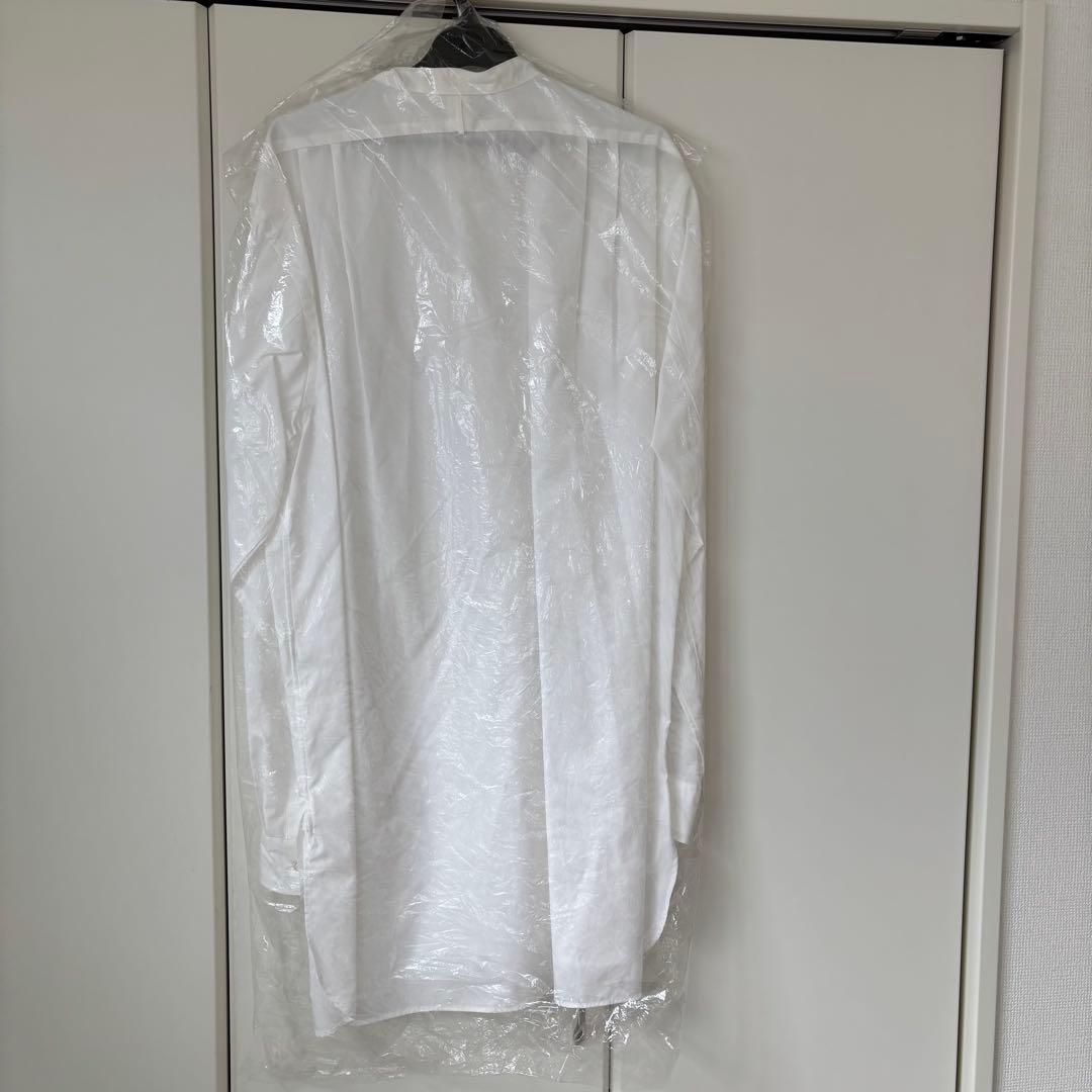 b*2様 HEUGN ユーゲン バンドカラー シャツ 003 size 4 白