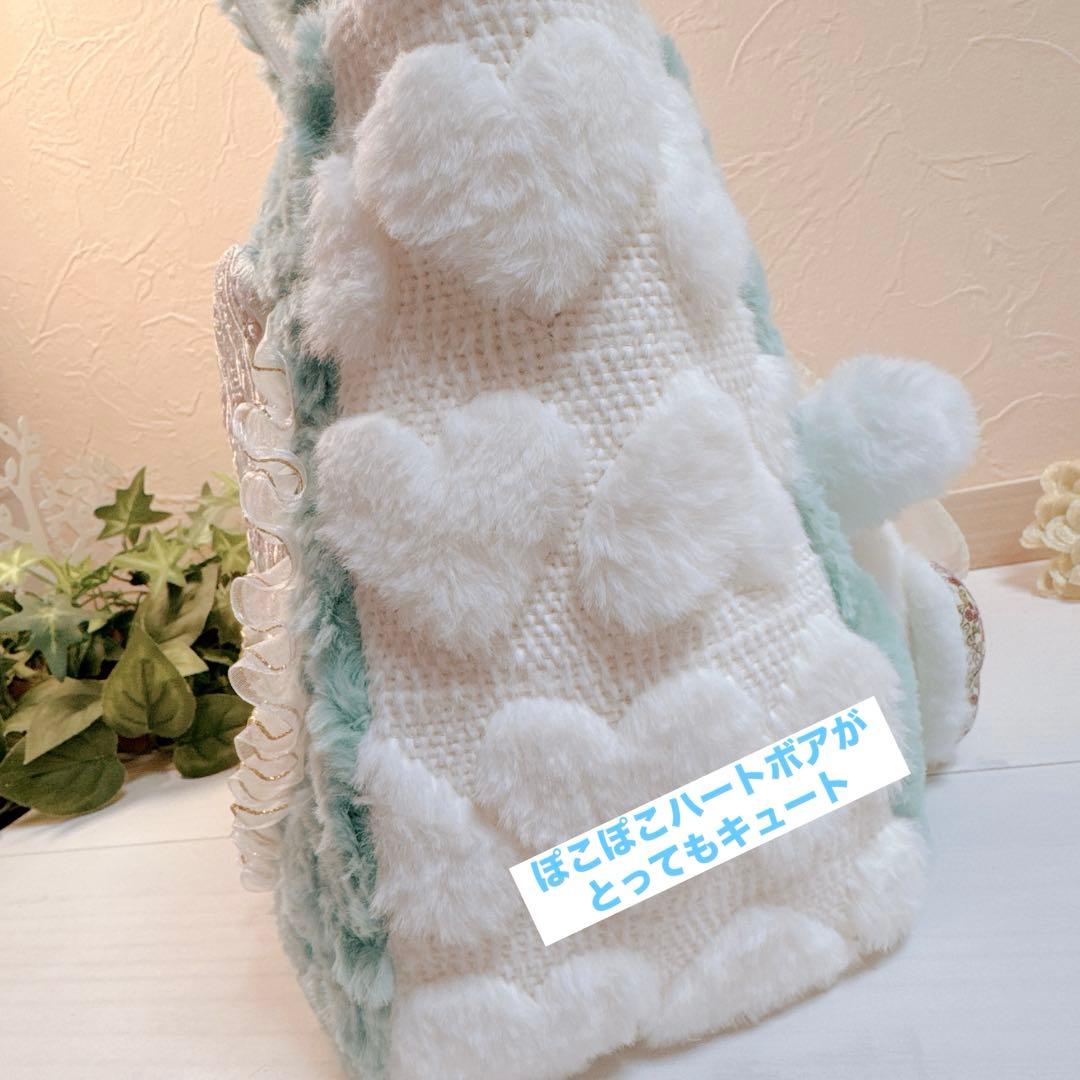 さ*ー様 コヤンイサムチョン♡新作bigうさルミちゃん薔薇ファー＆インド刺繍トー