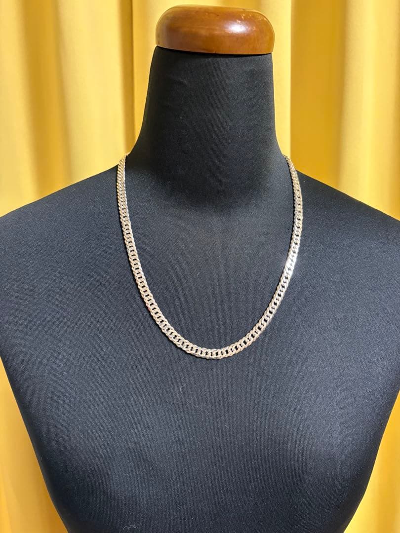 ダブル喜平　ネックレス　シルバー925 2本セット