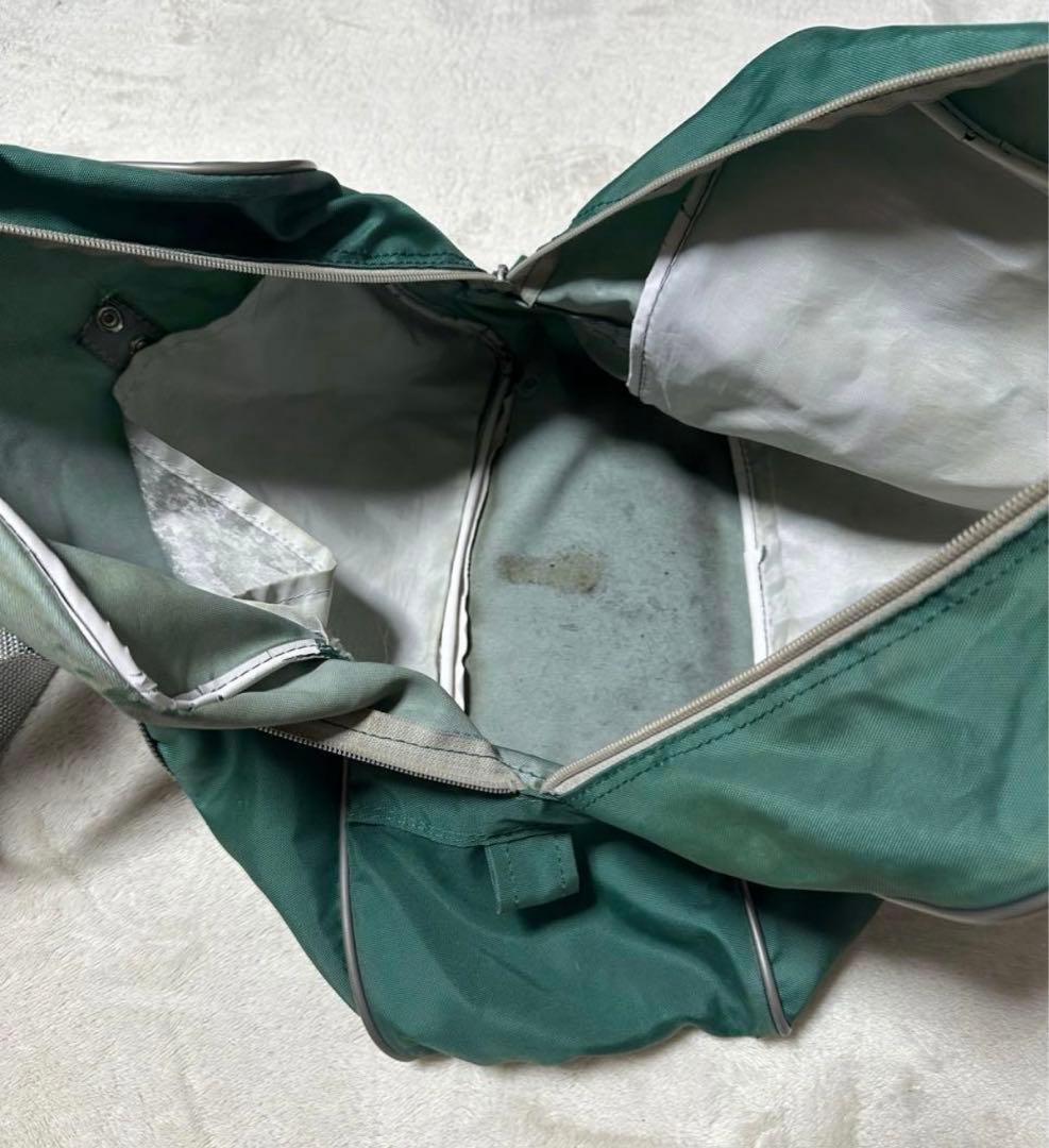 ワールドペガサス　ワッペ スクバ 緑　トートバッグ