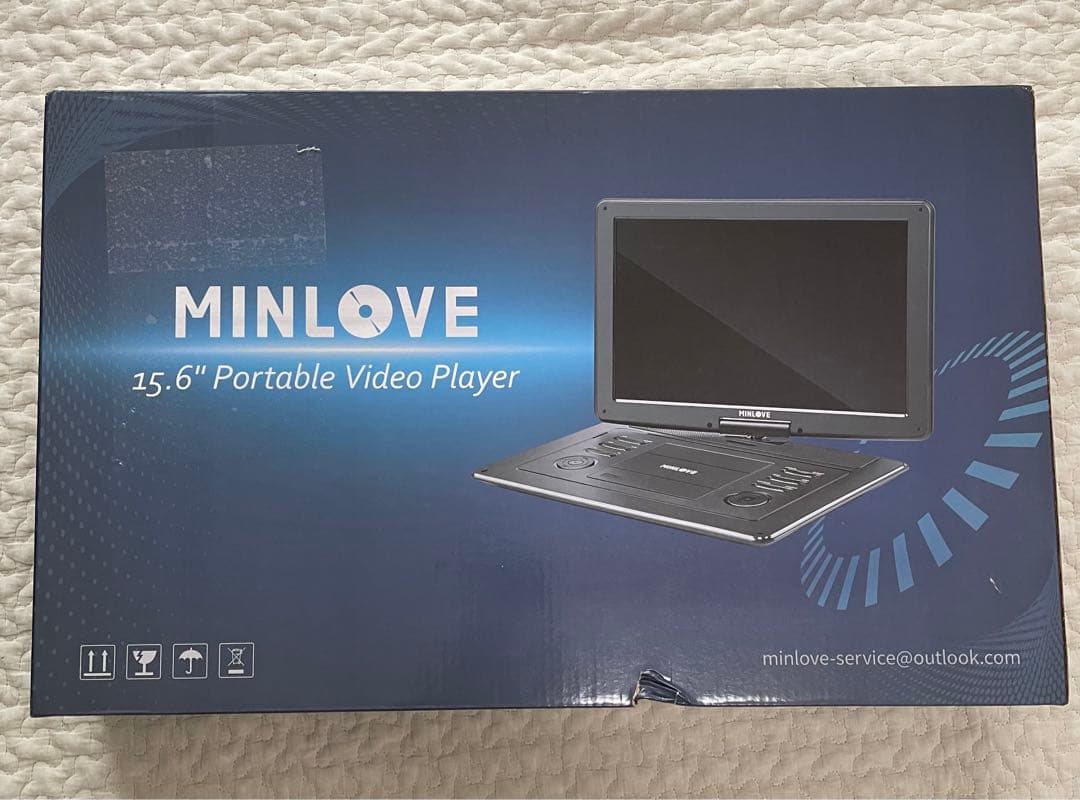 訳ありポータブルDVDプレーヤー 17.9型 15.6インチ 液晶5時間連続再生