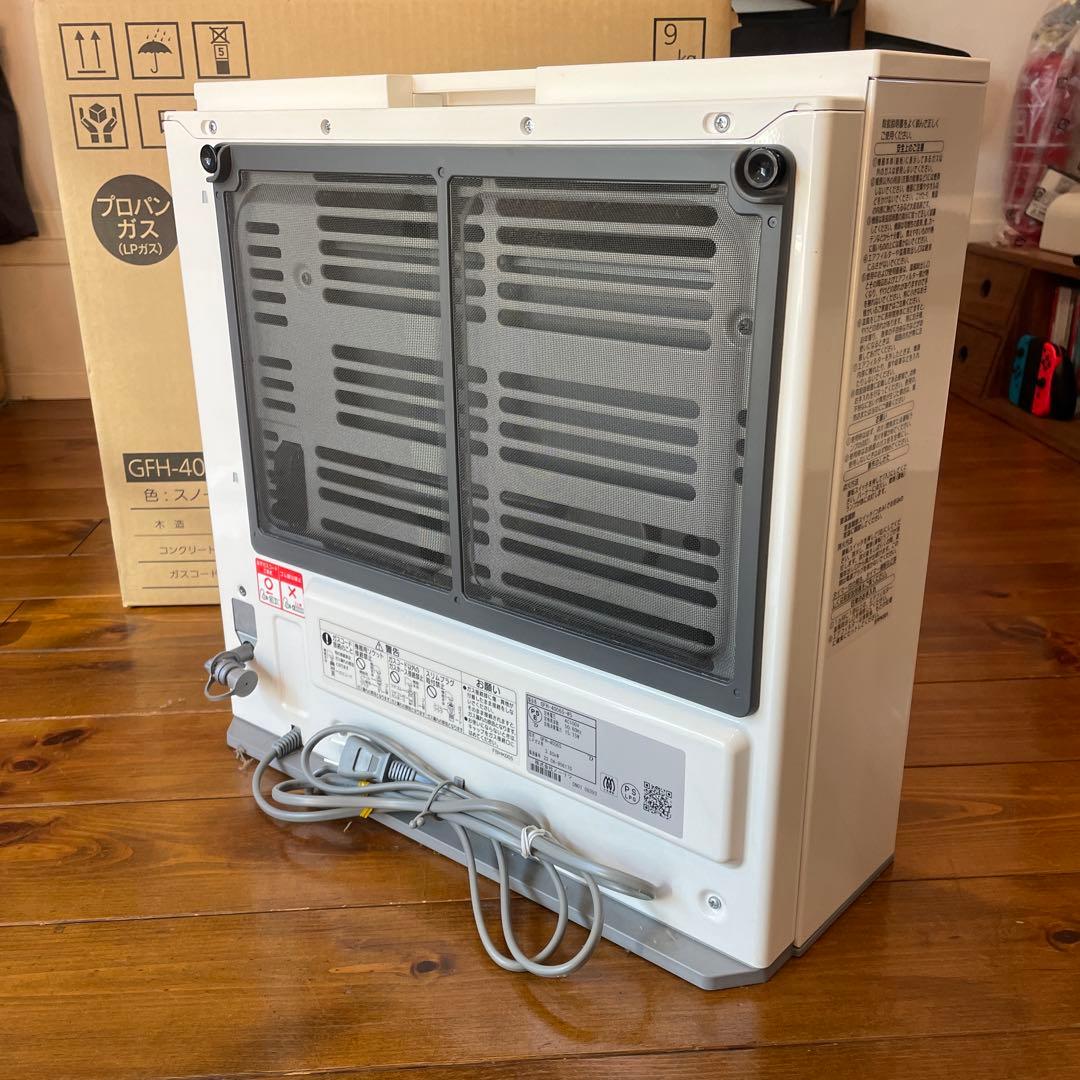 2022年　ノーリツ ガスファンヒーター GFH-4006S LPガス用