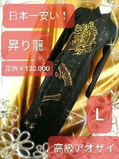 ★日本一安最終処分★凄い(^O^)昇り龍高級アオザイ★定￥130.000★L★