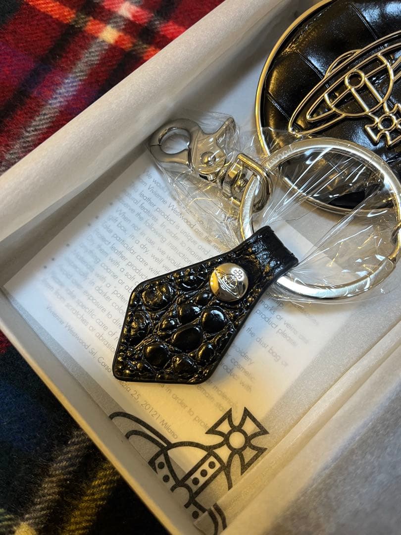 【新品未使用】Vivienne Westwood クロコ　キーリング