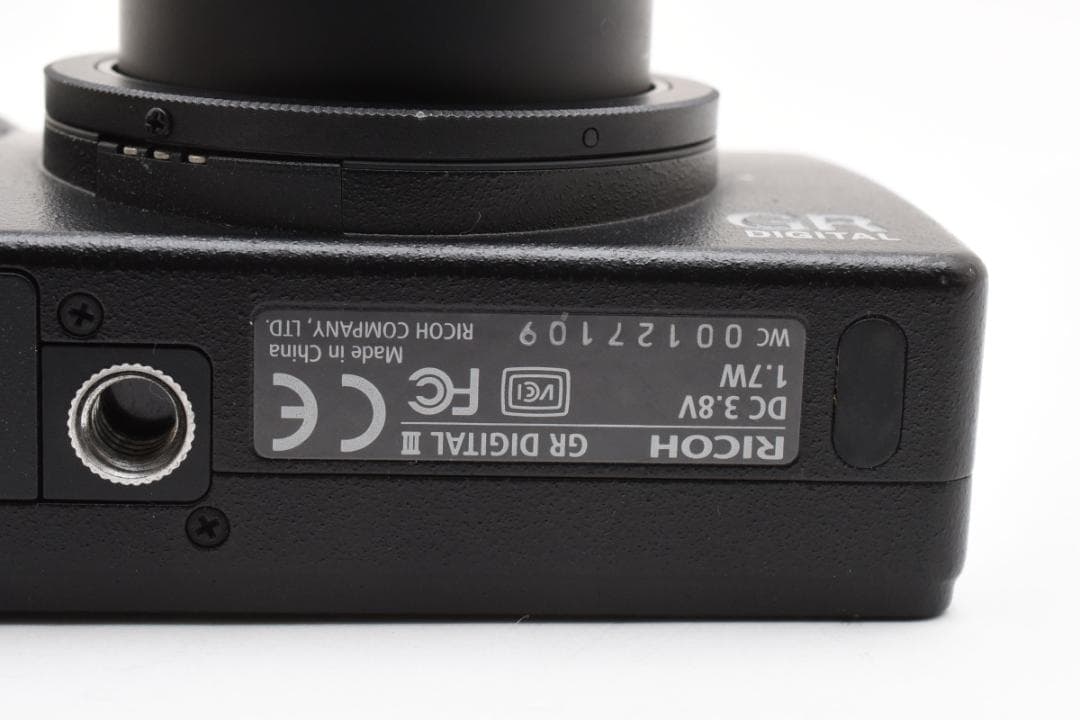 ■ 美品 ■ リコー　RICOH GR DIGITAL III S数1767回