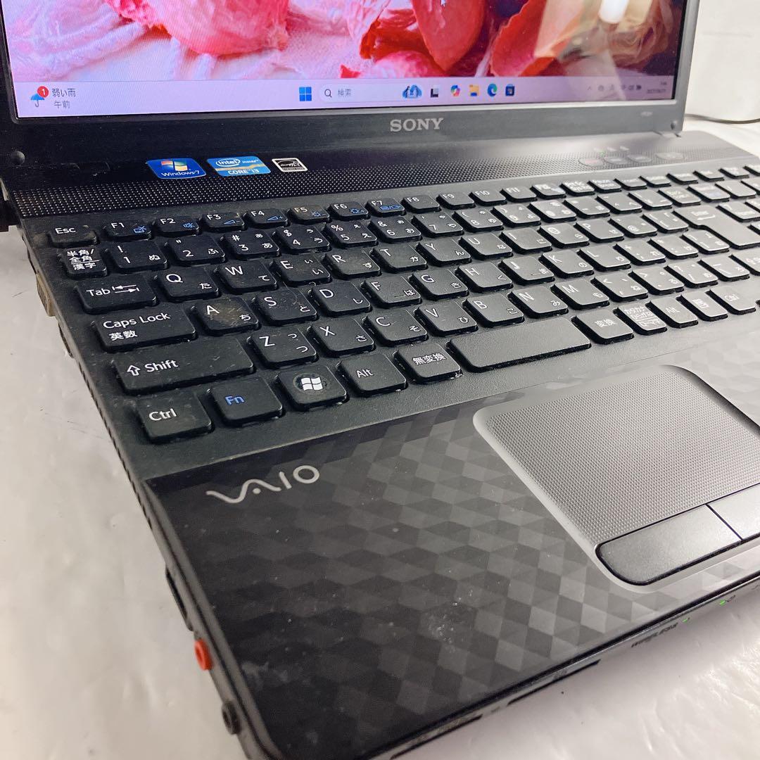 WEBカメラ搭載　 サクサクSSD win11 VAIOノートPC