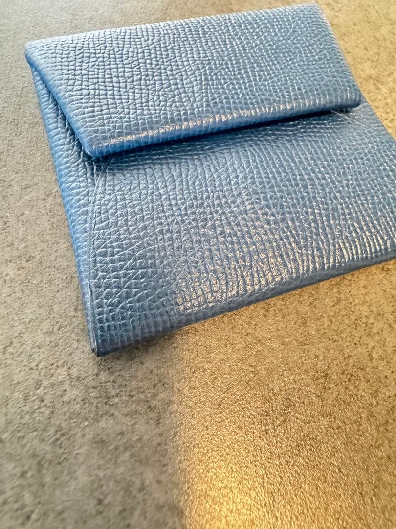 HERMES エルメス　ケース　バスティア　ネイビー